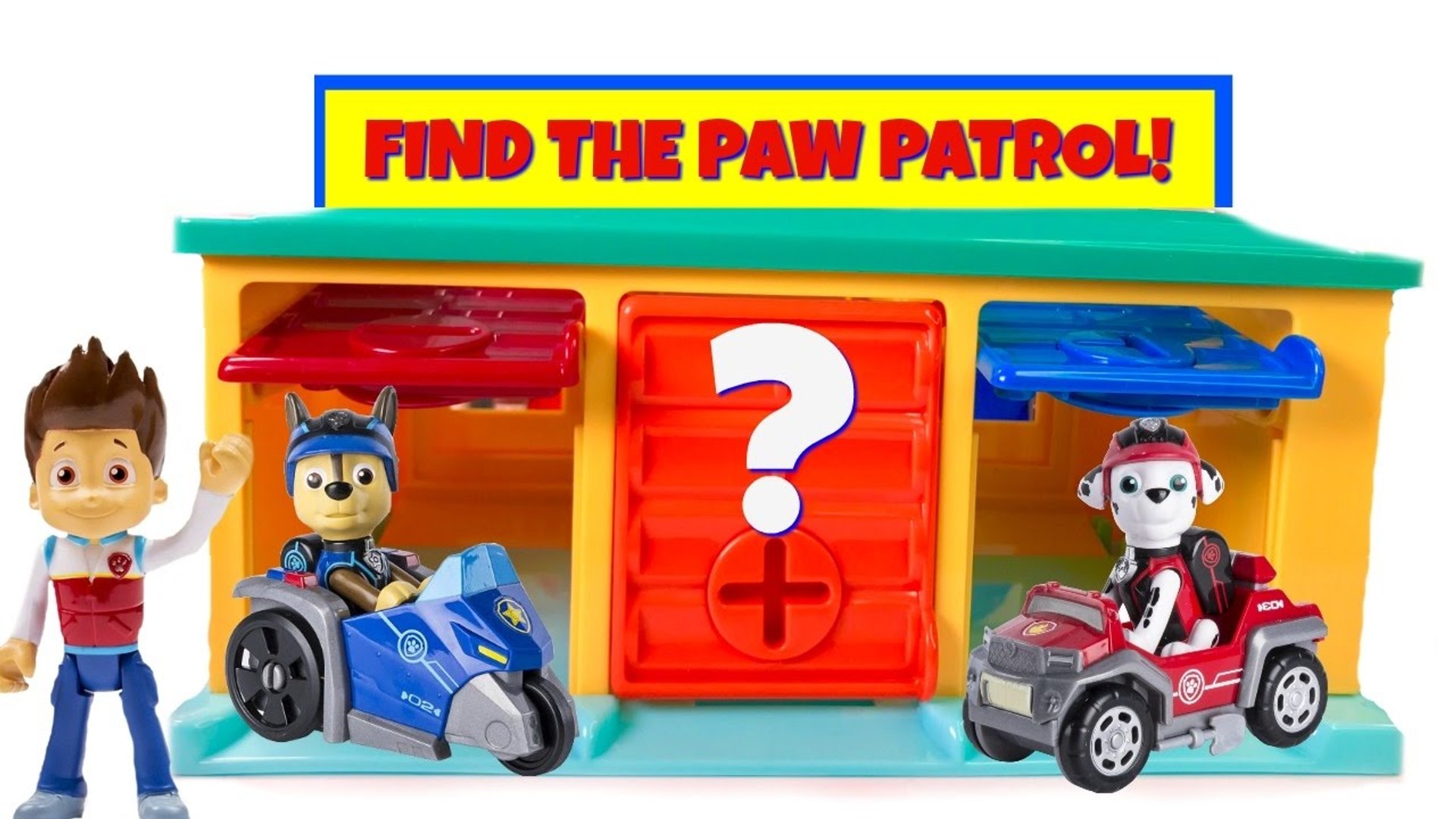 øge Bliv mandat Paw Patrol Hidden in Little Bus Tayo Garage Match Colors Find Mission Pups  - video Dailymotion