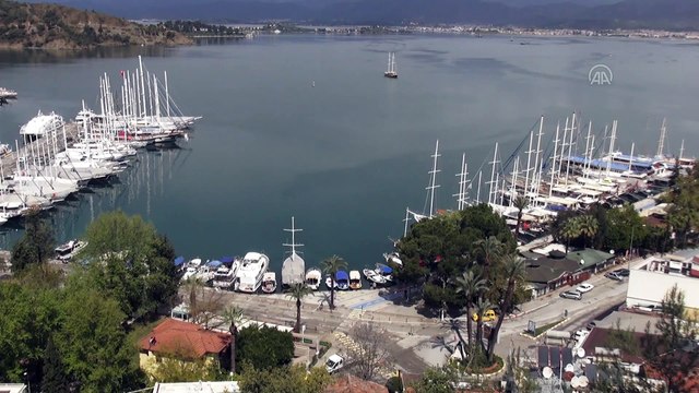 Turizm merkezlerinde 'Evde kal' çağrısına uyuldu - Fethiye - MUĞLA