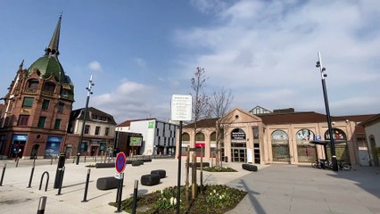 Coronavirus : les rues de Montbéliard quasi-désertes lors du 13e jour de confinement