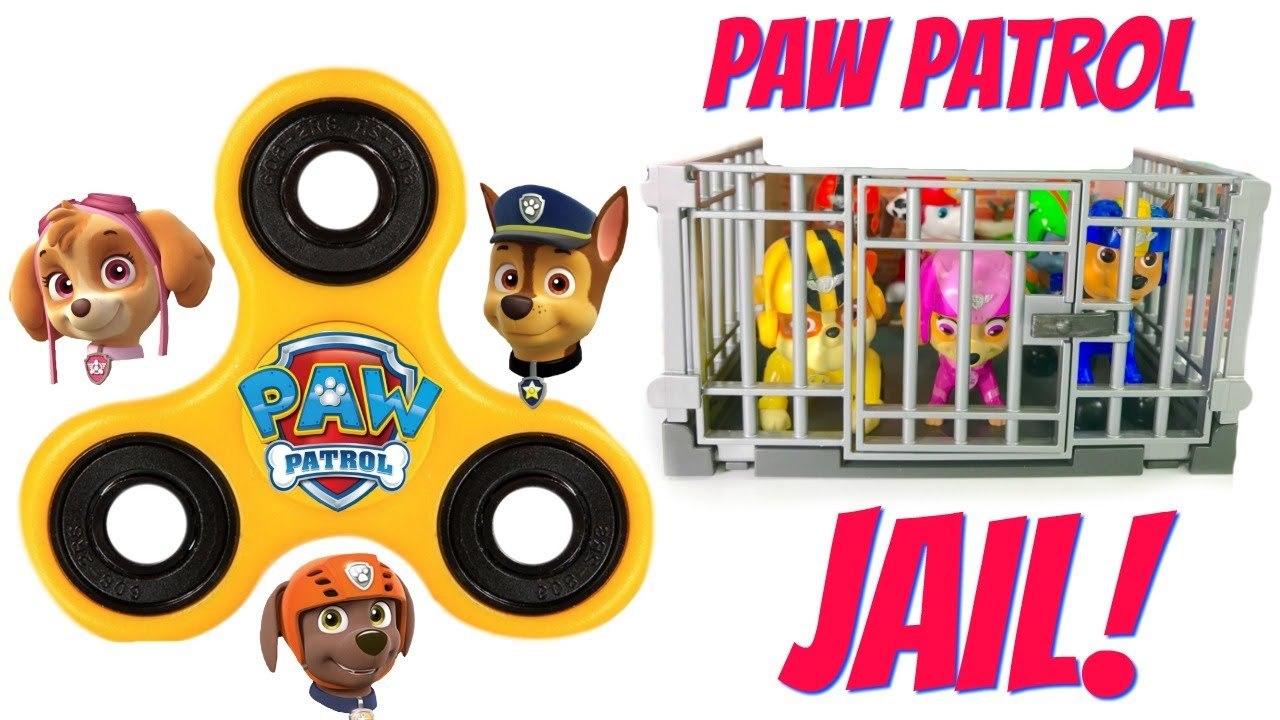 paw patrol fidget spinner