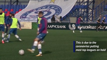 Download Video: Fans turn to Belarus to fill void as virus puts sport on hold