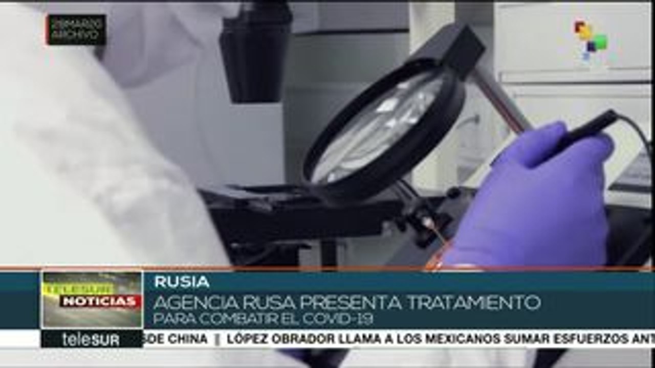Rusia: presentan nuevo medicamento para combatir al Covid-19