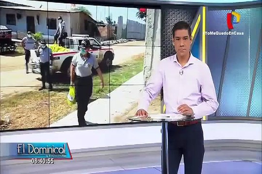 Tumbes: PNP llevó alimentos de primera necesidad a familias pobres