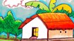 How to draw a house,draw a house easy,draw house for kids