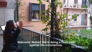 The Italians Making Music on Balconies Under Coronavirus Quarantine _