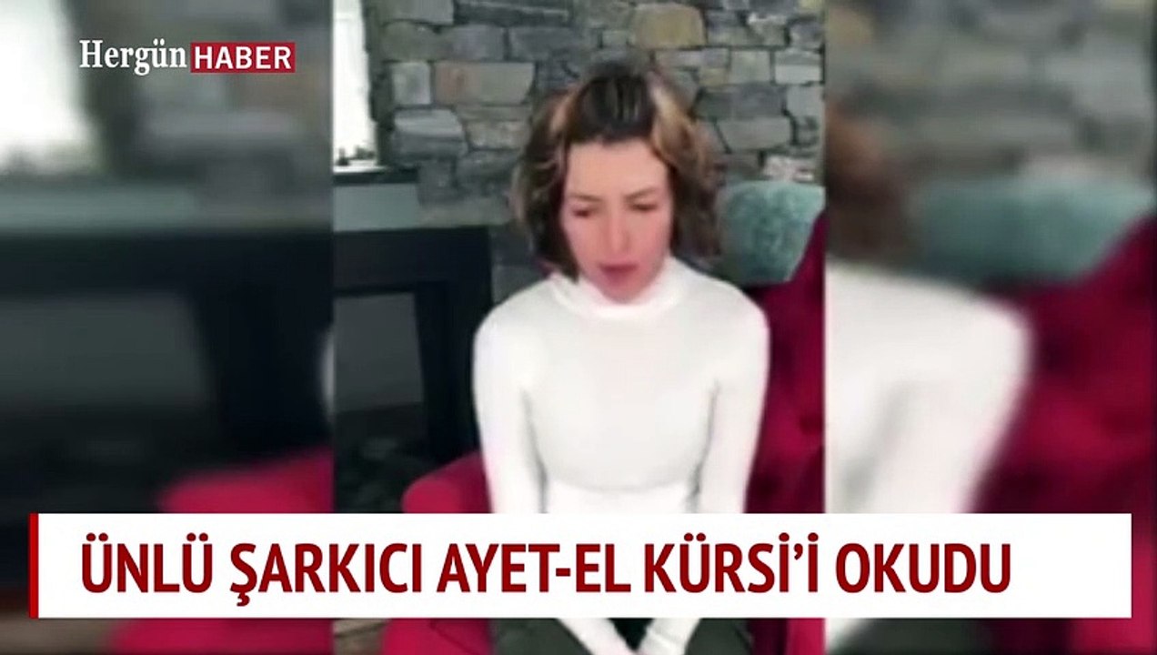 ABD'li şarkıcı Jennifer Grout, Ayet-El Kürsi'yi okudu