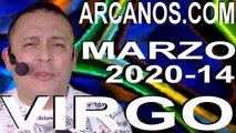 VIRGO MARZO 2020 ARCANOS.COM - Horóscopo 29 de marzo al 4 de abril de 2020 - Semana 14