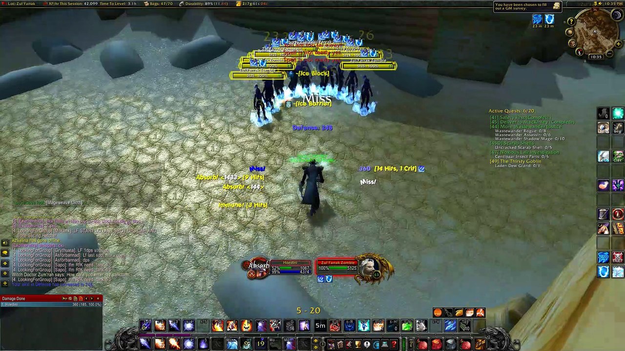 AOE MAGE FARM RUN