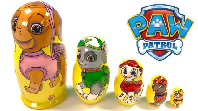 paw patrol nesting eggs