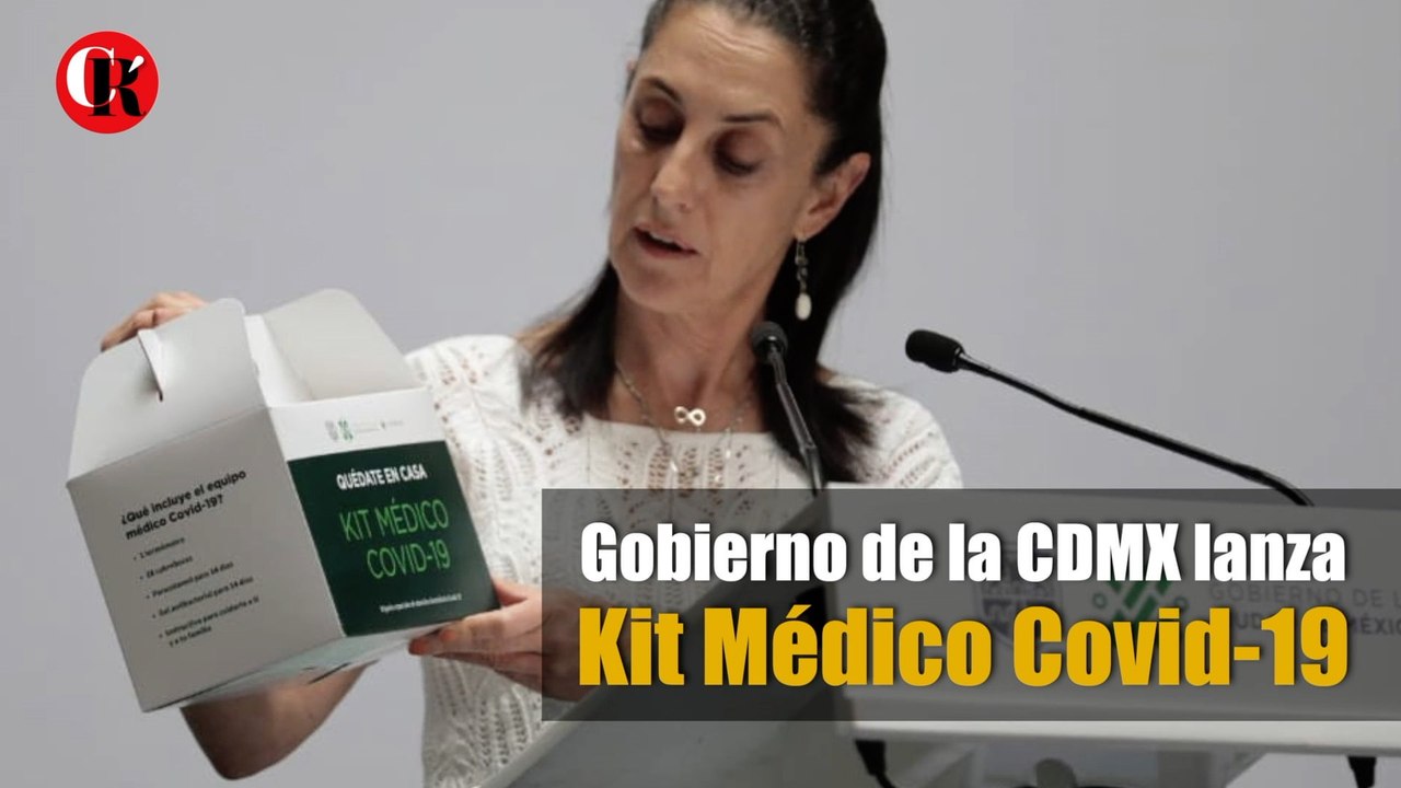 La CDMX presenta kit de apoyo coronavirus