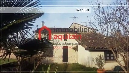Lot de deux maisons mitoyennes avec jardin