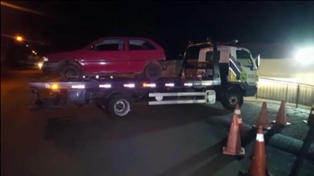 PM encontra veículo Gol furtado, abandonado em Santa Tereza do Oeste