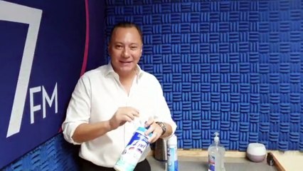 Mariano Osorio sigue trabajando con medidas extremas de higiene