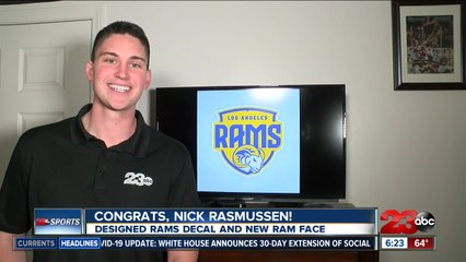 Rams logo contest winner