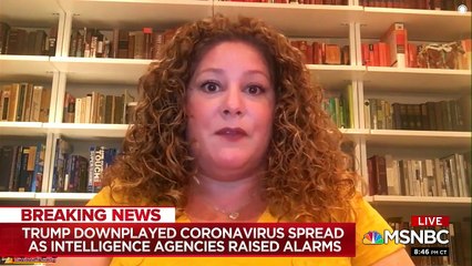 Trump is 'choosing to ignore' intelligence on coronavirus: 'That's a provable lie'