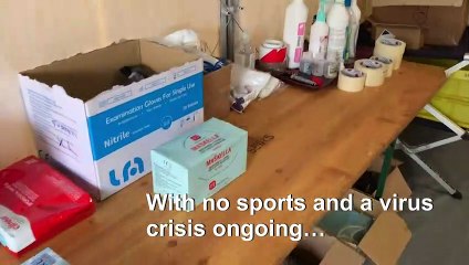 Italian rugby star Mbanda takes his place on the coronavirus front line