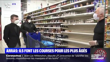 Pendant le confinement, Ils font les courses pour les plus âgés