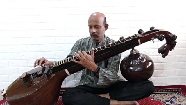 TEMPLE BELLS - CHITTIBABU VEENA TRACK - CARNATIC MUSIC INSTRUMENTAL VEENA - N. KARTHIK