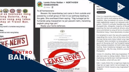 27 online accounts na nagpapakalat ng fake news, binabantayan ng NBI