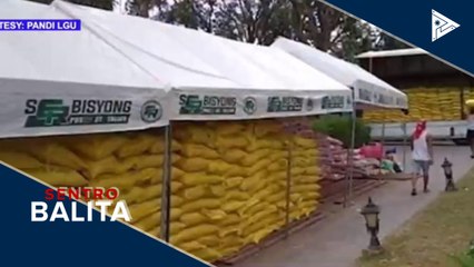 Disinfection at relief ops sa Bulacan, patuloy; mga Dumagat, kabilang sa nabigyan ng ayuda