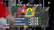 Ilang kumpanya ng langis, nagpatupad ng oil price rollback ngayong linggo