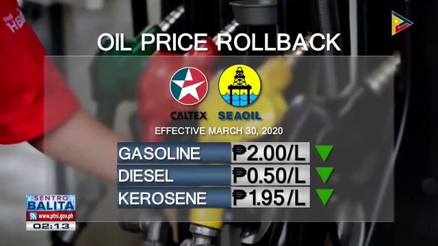 Ilang kumpanya ng langis, nagpatupad ng oil price rollback ngayong linggo