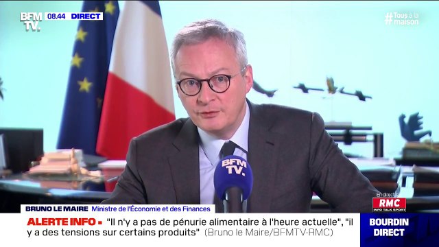 Bruno Le Maire (ministre de l'Economie et des Finances): Je suis ouvert à ce que nous menions une réflexion sur l'augmentation de la prime de 1000 euros