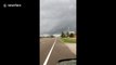 Moment huge tornado rips through Jonesboro in Arkansas