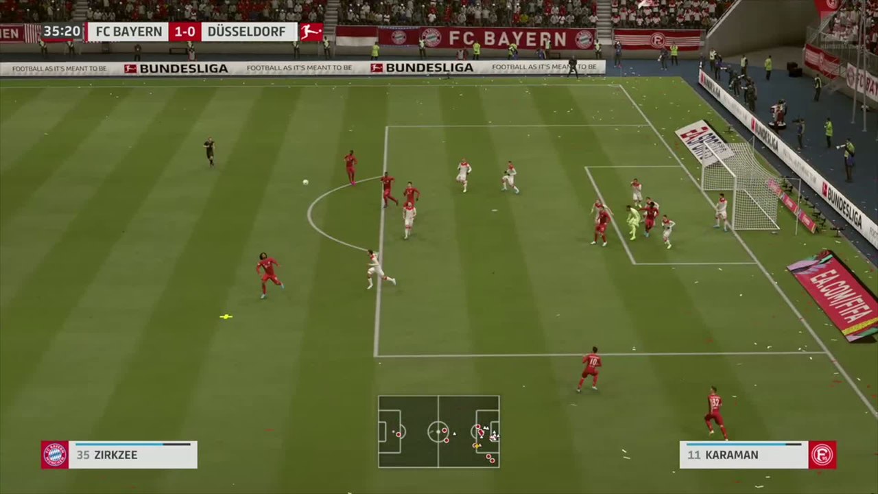 Bayern Munich - Düsseldorf sur FIFA 20 : résumé...
