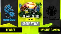 Dota2 - Newbee vs.  Invictus Gaming - Game 2 - Group Stage - CN - ESL One Los Angeles