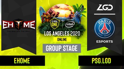 Dota2 - EHOME vs. PSG.LGD - Game 3 - Group Stage - CN - ESL One Los Angeles
