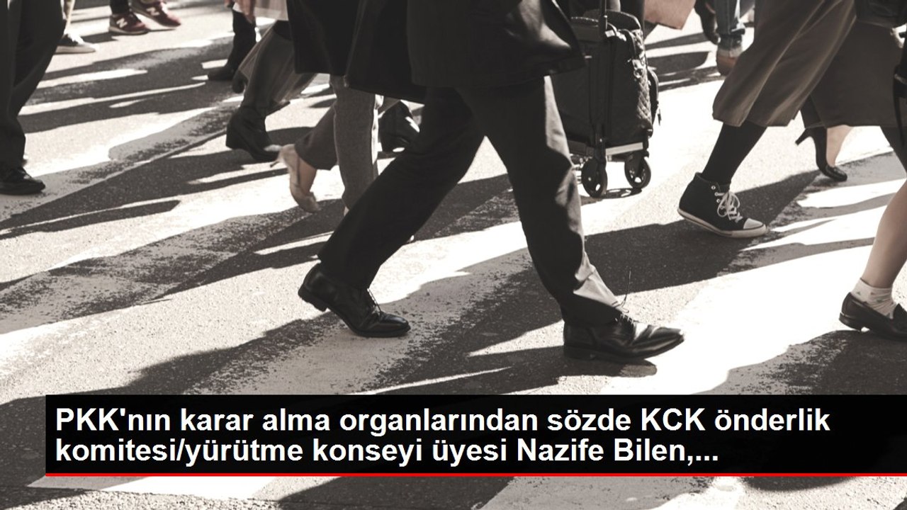 PKK'nın karar alma organlarından sözde KCK önderlik komitesi/yürütme konseyi üyesi Nazife Bilen,...
