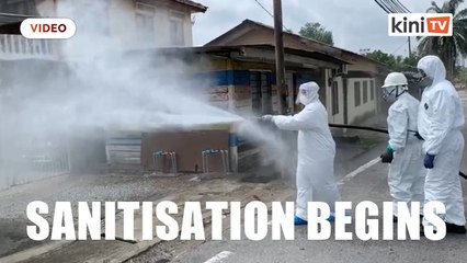 Sanitisation works begin in Lembah Pantai, Petaling and 4 districts