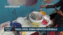 Tangkal Corona, Seniman ini Kampanyekan #Dirumahaja