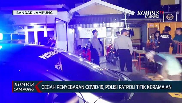 Cegah Penyebaran Covid-19, Polisi Patroli Titik Keramaian