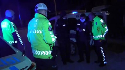 Beyşehir'de şehirler arası yolcu taşıyan otobüslerde kontrol belgesi denetimi