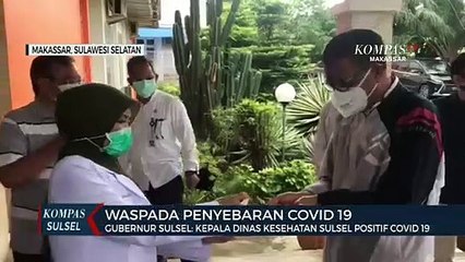 Kepala Dinas Kesehatan Sulsel Positif Covid 19