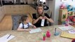 Year One phonics with Sunderland teacher Adelle  Stubbs and daughter Evelyn