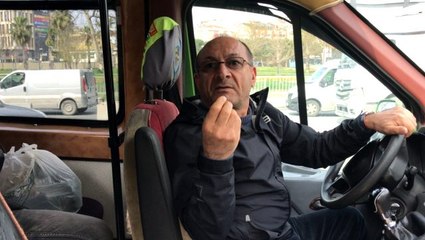 İstanbul'da toplu taşıma denetiminde ilginç diyaloglar kamerada