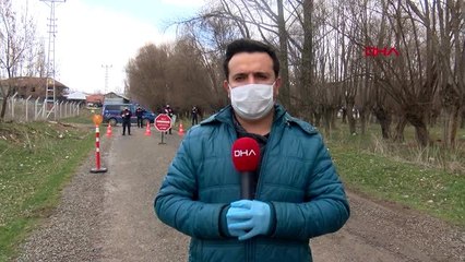 Çankırı'da karantinadaki köyde sessizlik