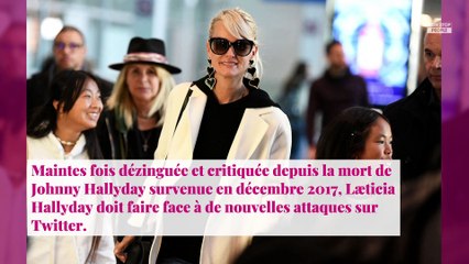 Laeticia Hallyday violemment taclée par un ex-présentateur du JT