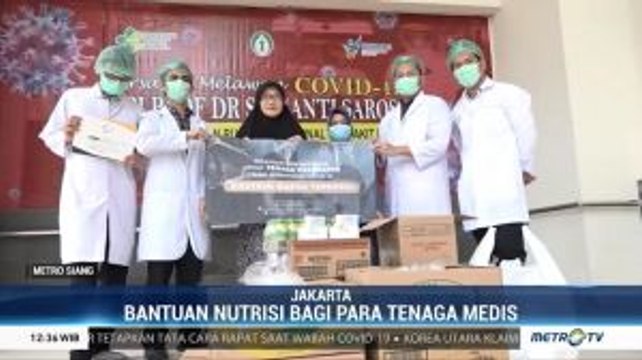 Nestle dan Metro TV Salurkan Bantuan Jaga Imunitas Para Tenaga Medis