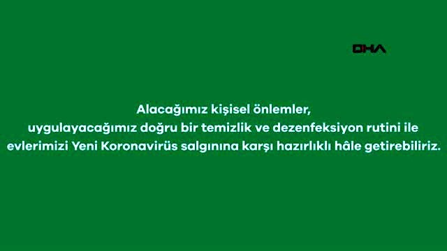 İSTANBUL Beşiktaş Belediyesi bireysel dezenfekte rehberi yayınladı