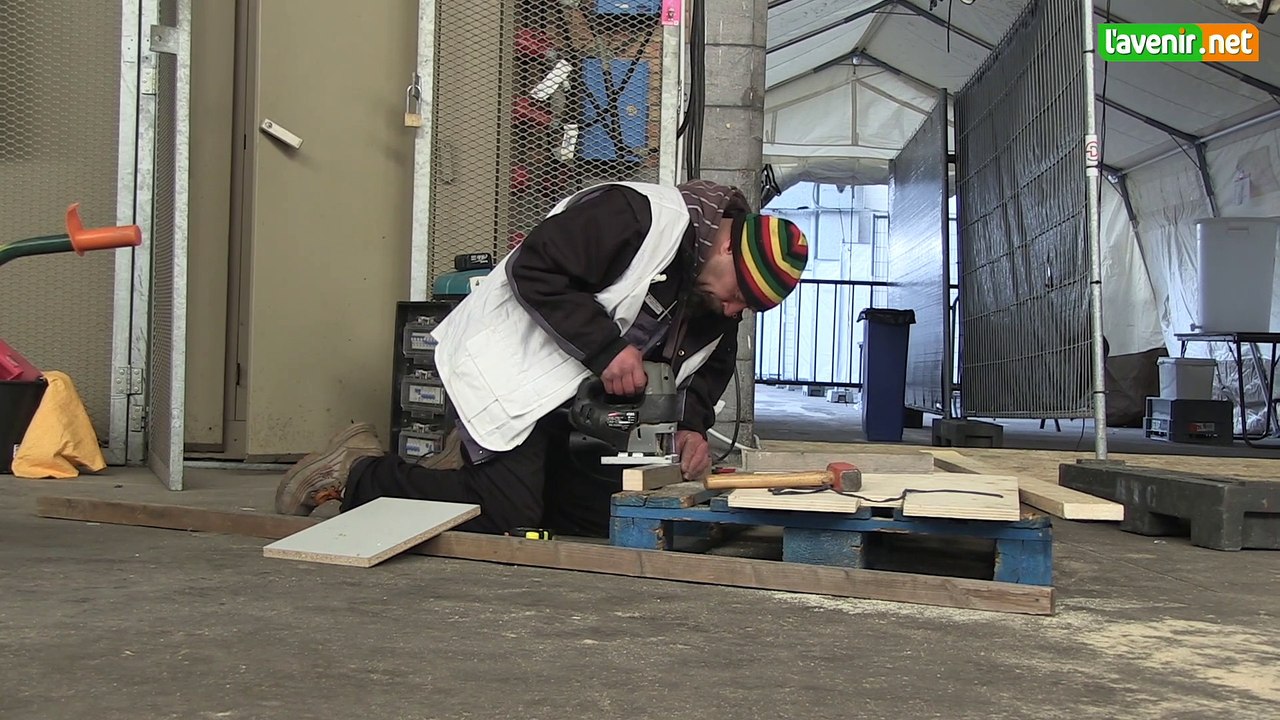 L'Avenir - Un centre de triage et d'accueil pour personnes sans-abri ouvert par MSF à Bruxelles