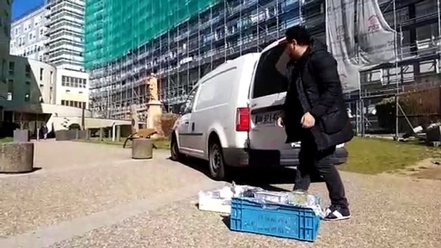 De bons petits repas pour les soignants de l'hôpital Bel-Air de Thionville