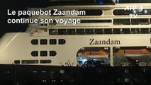Coronavirus: les paquebots Zaandam et Rotterdam dans le canal de Panama