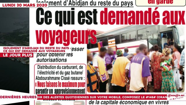 Le Titrologue du 30 mars 2020 - Corona-politique - Ouattara veut-il et peut-il reporter la présidentielle de 2020 ?