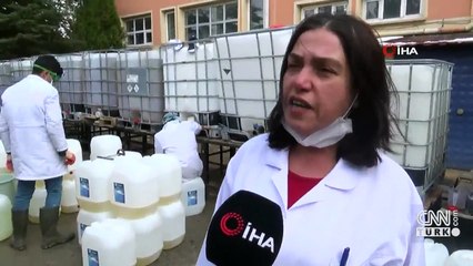 Meslek lisesi üretim tesisi oldu
