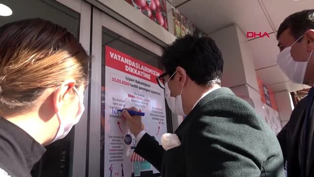 MERSİN Anamur'da alışveriş merkezlerine metrekare uyarısı