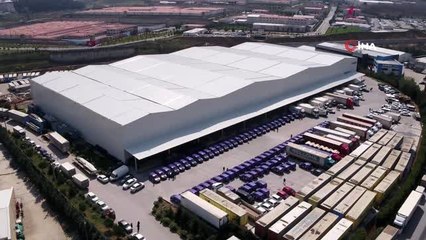 Sokağa çıkamayan 65 yaş üstü vatandaşlara gidecek yardım kolileri yola çıktı